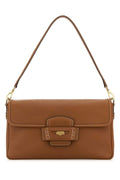 Miu Miu Penny Shoulder Bag — Brown