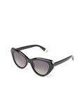 Gafas de sol Furla SFU977 de acetato tipo Cat-Eye — Negro
