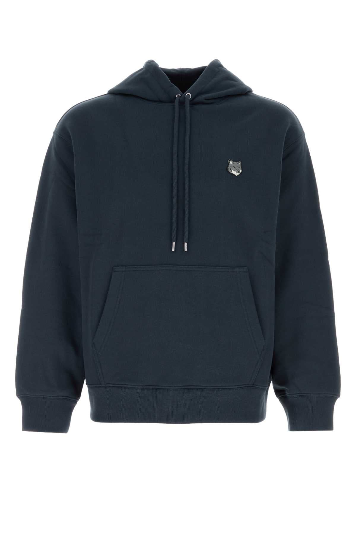 Maison Kitsune Head Hoodie — Navy