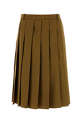 Prada Gonne Skirt — Brown