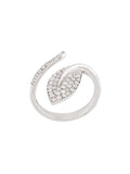Mimi Foglia Ring — White