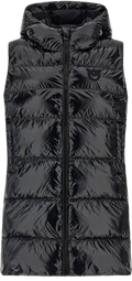 Pinko Quilted Polyamide Vest — Black