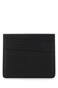 Maison Margiela Leather Card Holder Card Case — Black