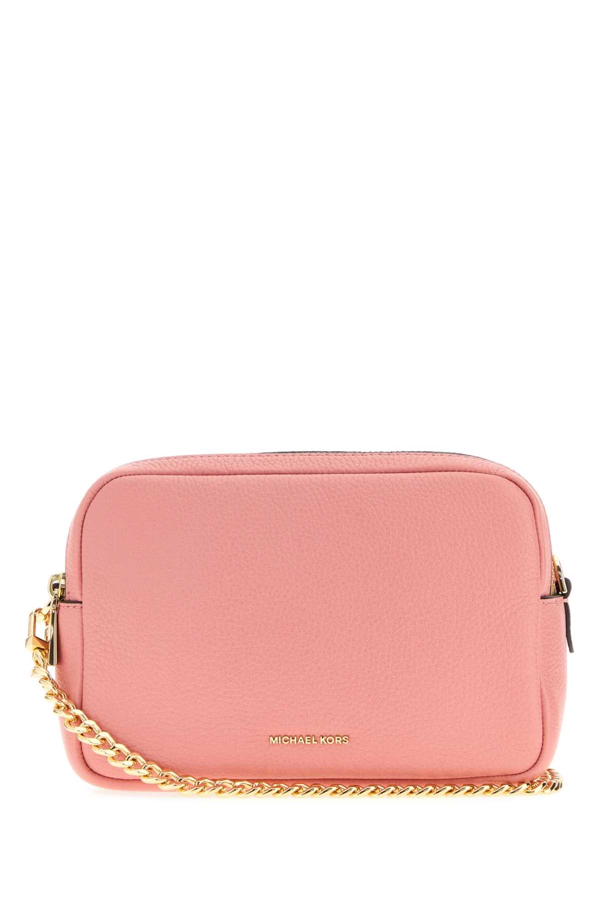 Michael By Michael Kors Dblzp Shoulder Bag — Pink
