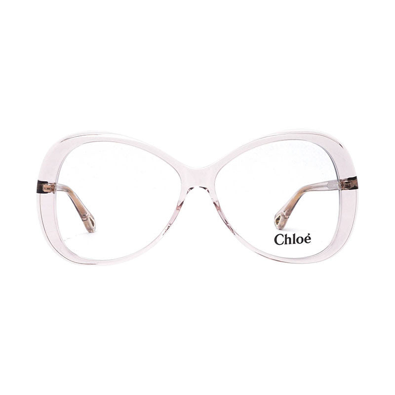 Chloé CH0011O002 Acetate Round-Frame Eyeglasses — Pink