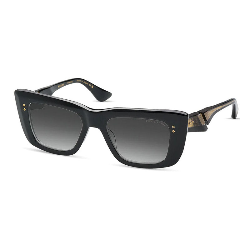 Dita DTS-437-A01 Square-Framed Sunglasses — Black