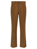 Marni Virgin Wool Trousers — Brown