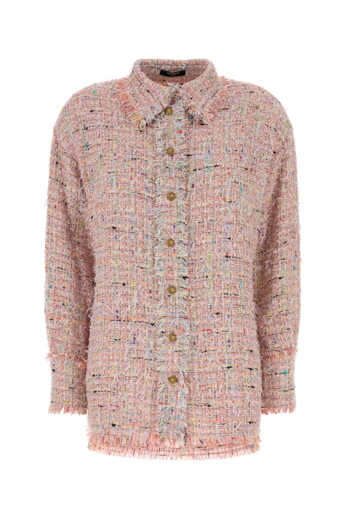 Balmain Multico Shirt — Pink
