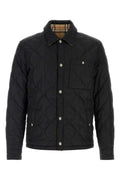 Burberry Quilted Nylon Reversible Jacket — Black