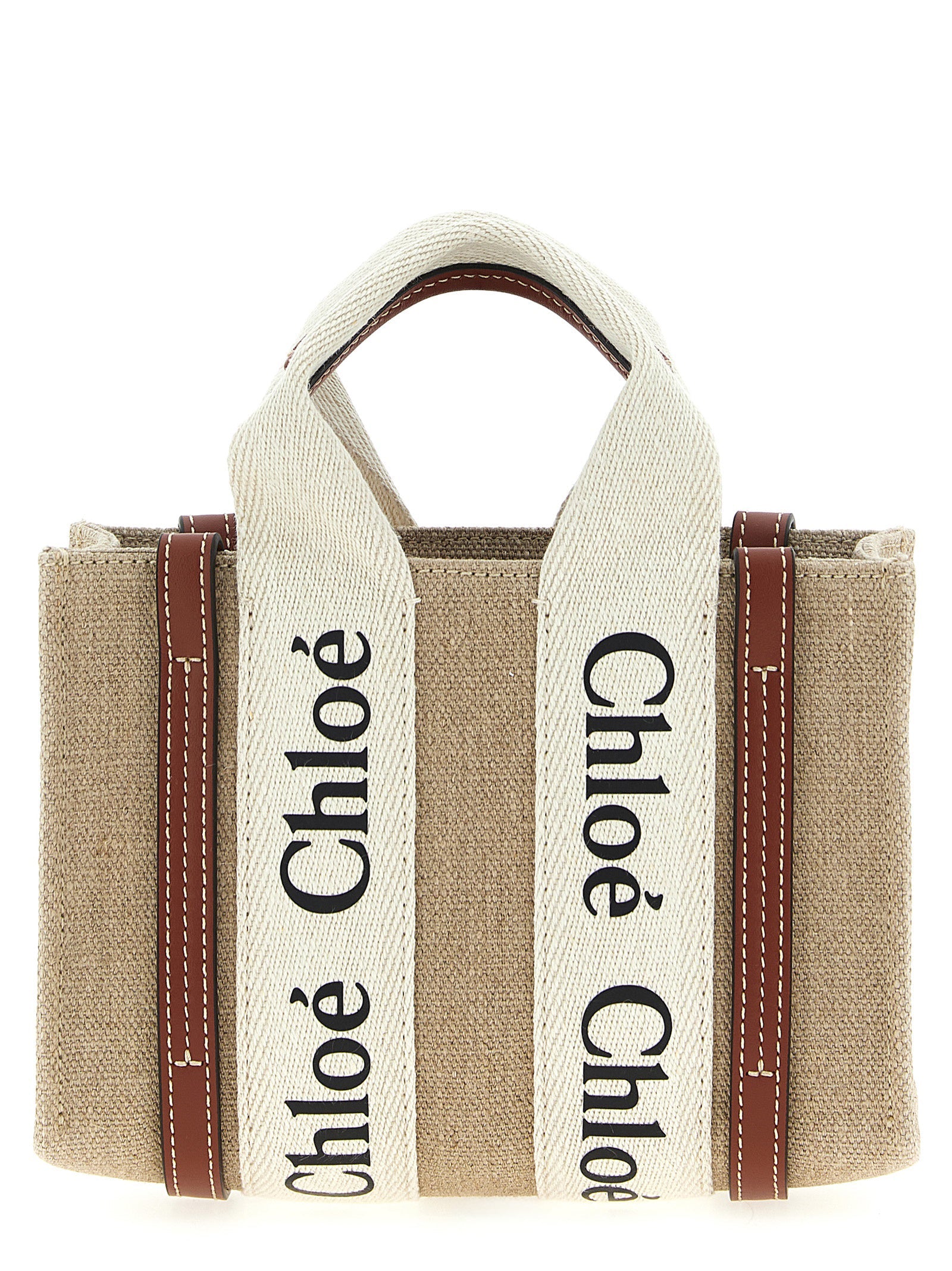 Chloé Woody Tote Bag — Multicolor