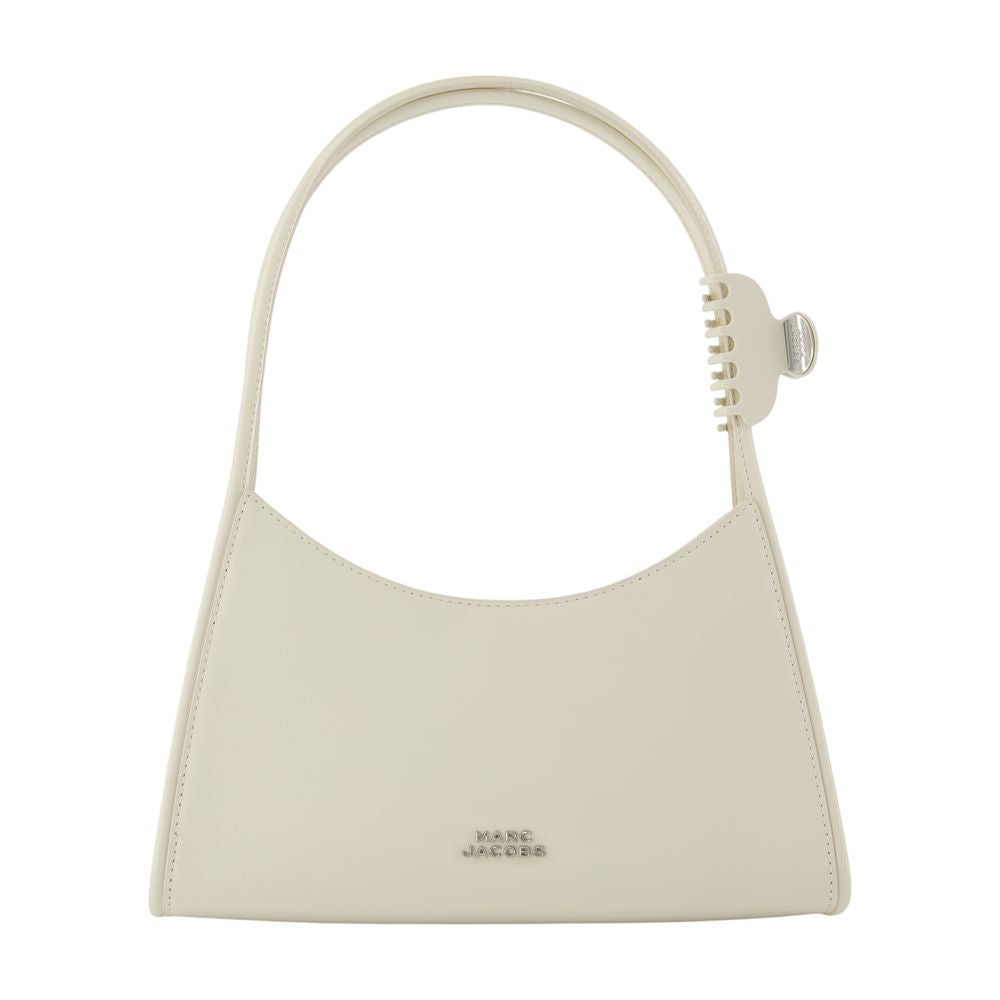 Marc Jacobs Cowhide Leather Shoulder Bag — White