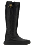 Chloé Calf Leather Boots — Black