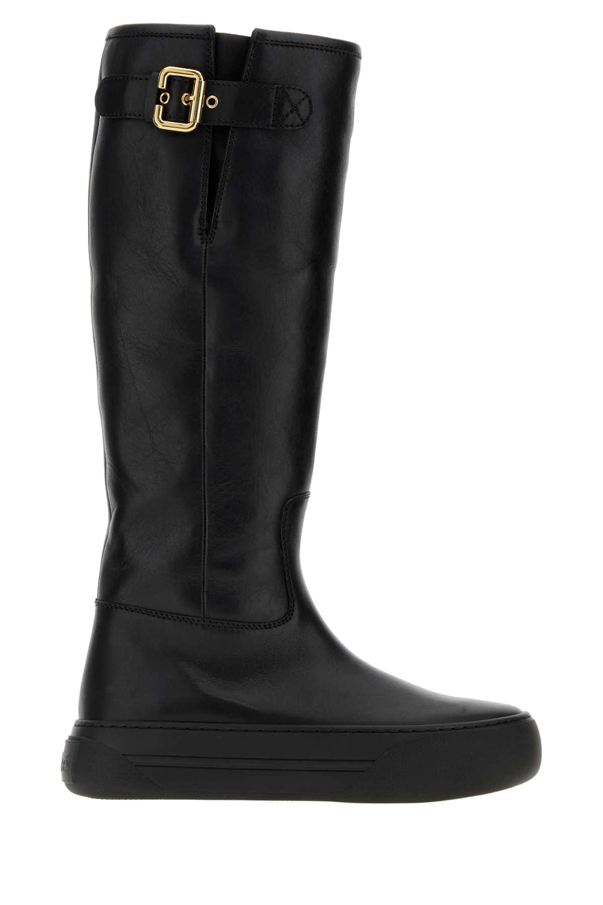 Chloé Calf Leather Boots — Black