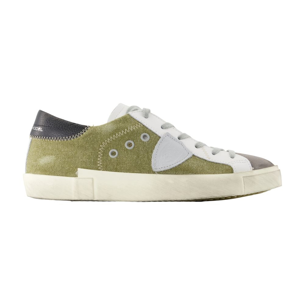 Philippe Model Prsx Low Sneaker — Green