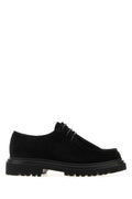 Dolce & Gabbana Suede Lace-Up Derby — Black