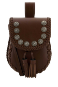 Prada Miniborse Crossbody Bag — Brown