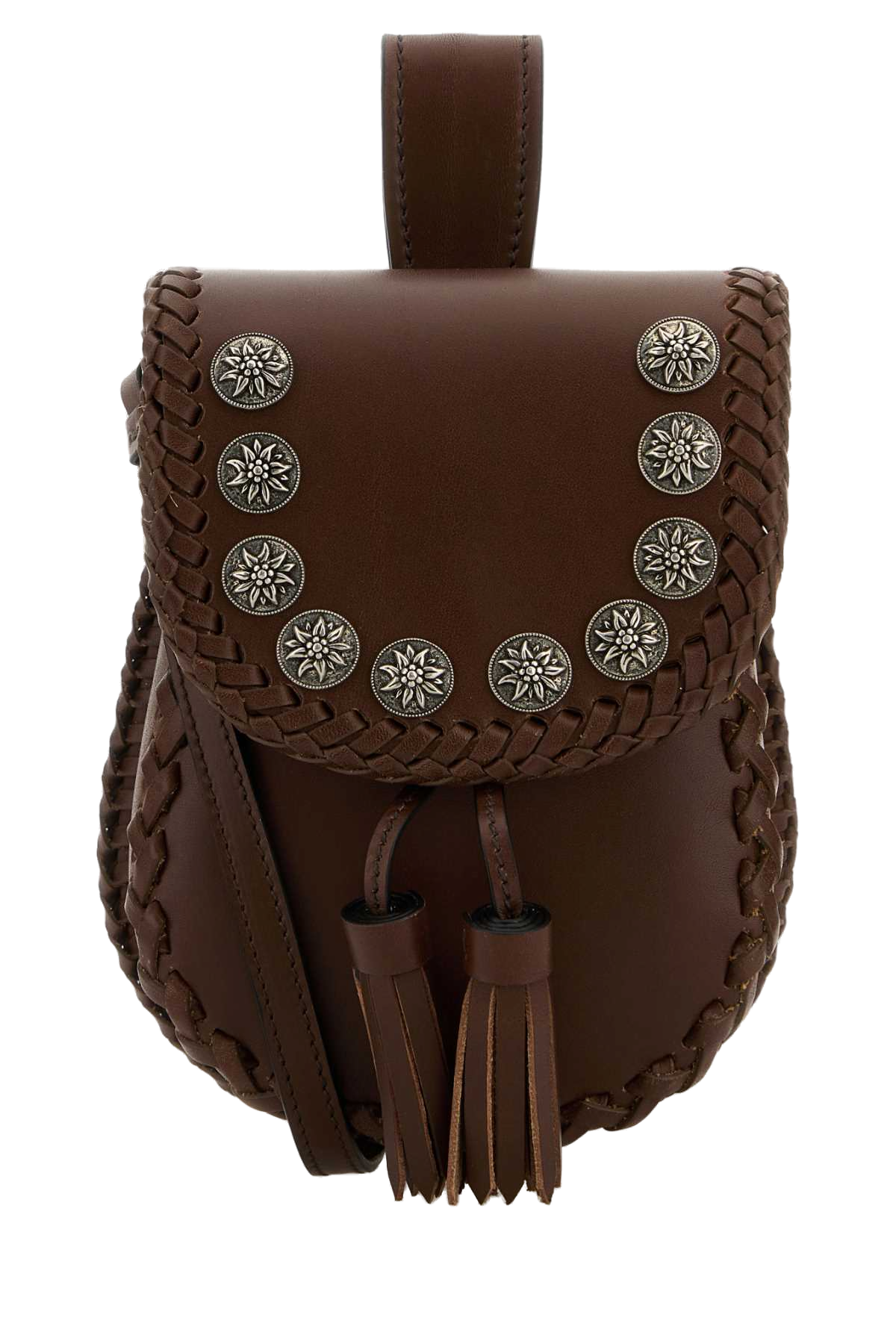 Prada Miniborse Crossbody Bag — Brown