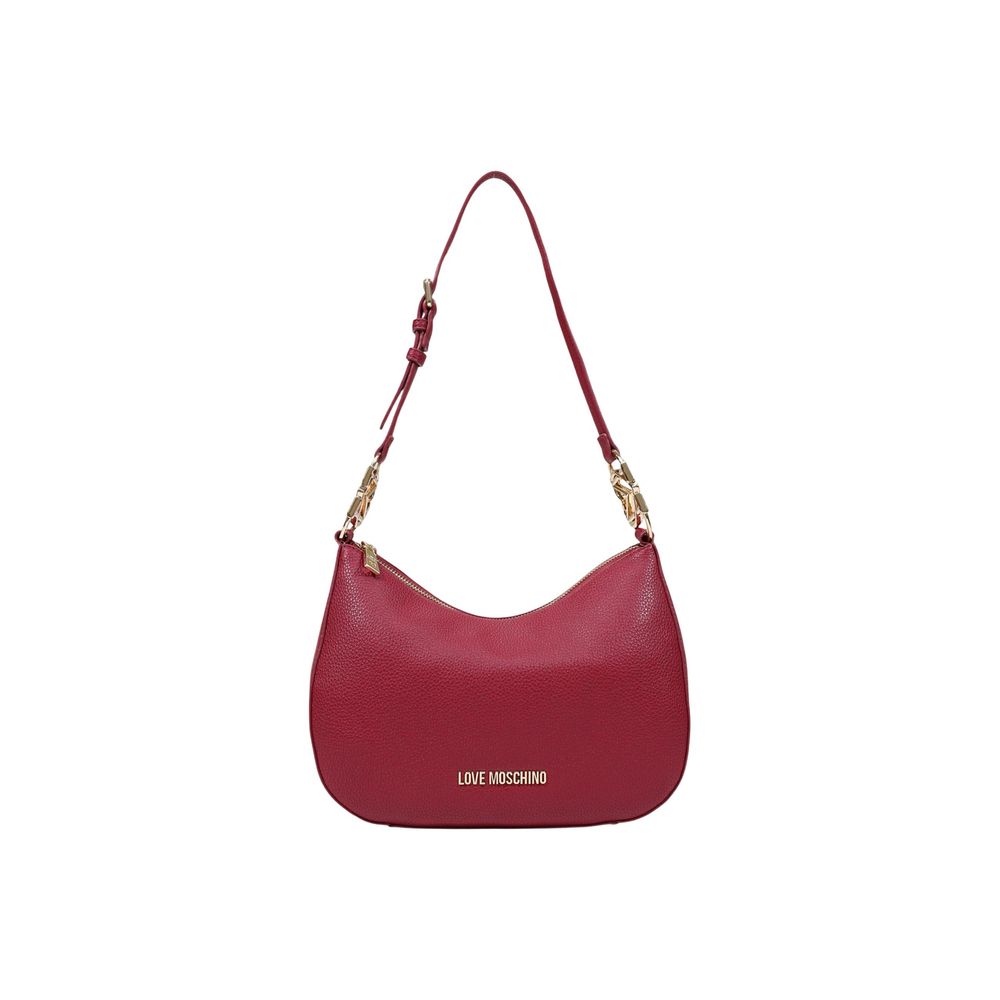 Love Moschino Polyurethane Shoulder Bag — Purple