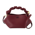 Ganni Bou Mini Crossbody Bag — Burgundy
