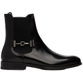 Ferragamo Isidoro Boot — Black