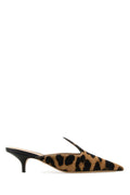 Ferragamo Dorye Mule Heel — Brown