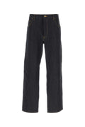 Thom Browne Cotton Denim Jeans — Navy