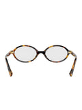 Miu Miu VAU1O1 Havana Acetate Eyeglasses — Havana