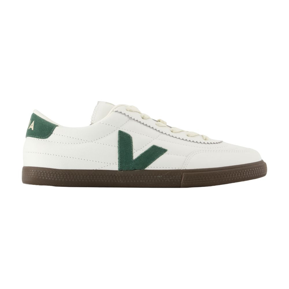 Veja Leather Calfskin Sneaker — White