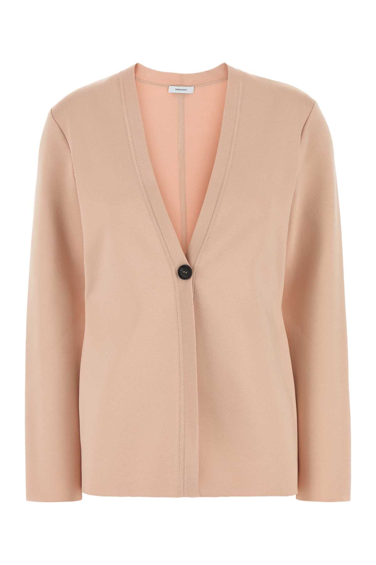 Ferragamo Giacca Cardigan — Pink