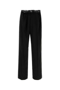 Maison Margiela Virgin Wool Trousers — Black