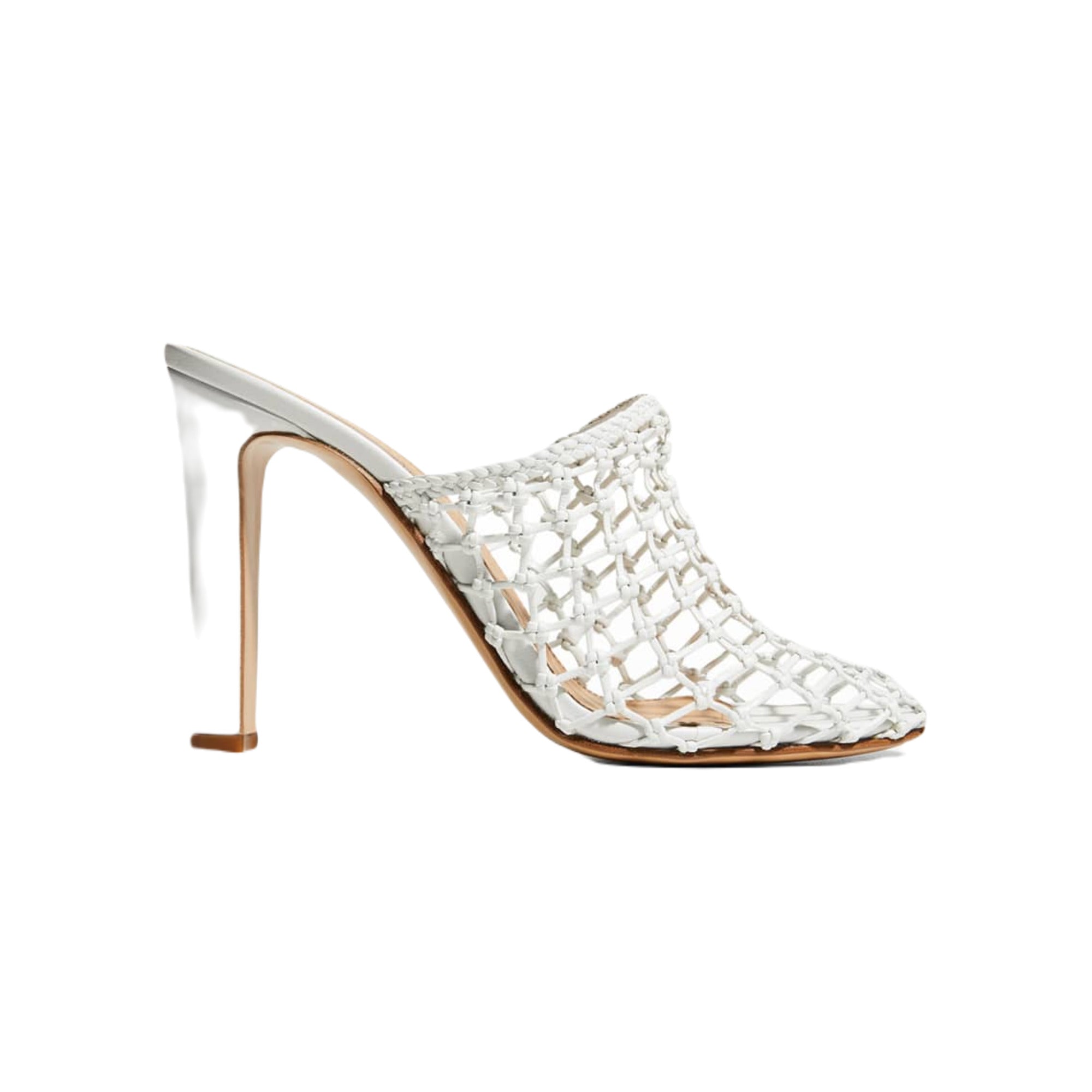 Ferragamo Ellas Mule — White
