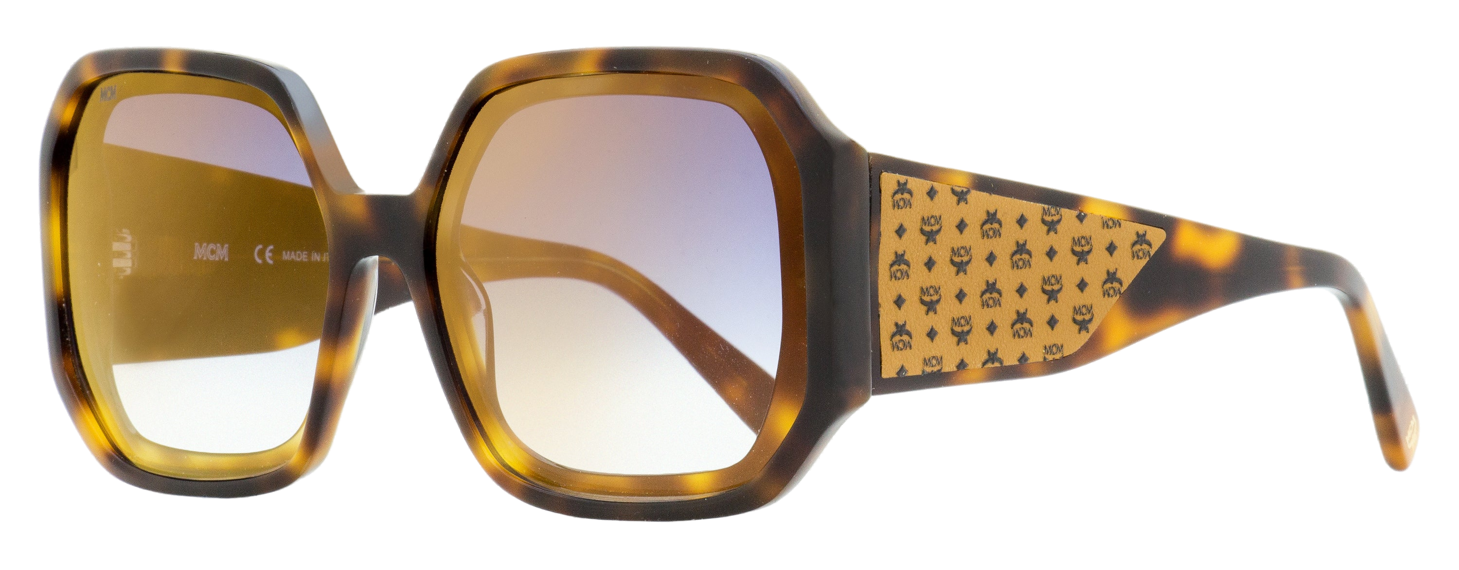 MCM MCM709S Tortoiseshell Square Sunglasses — Tortoise