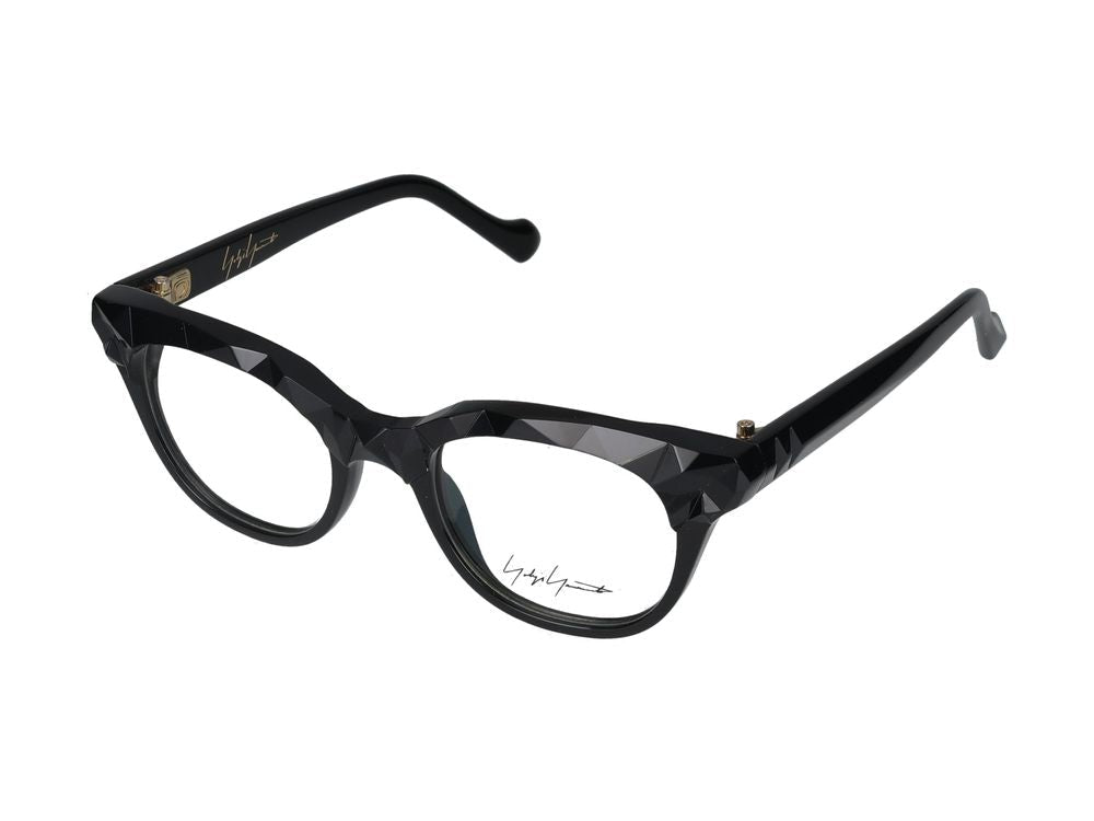 Yohji Yamamoto LOOK021 Eyeglasses — Black