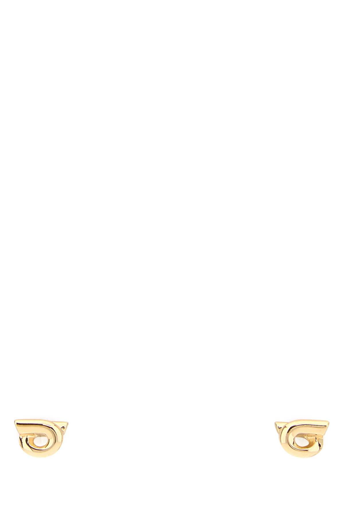 Ferragamo Earrings — Gold