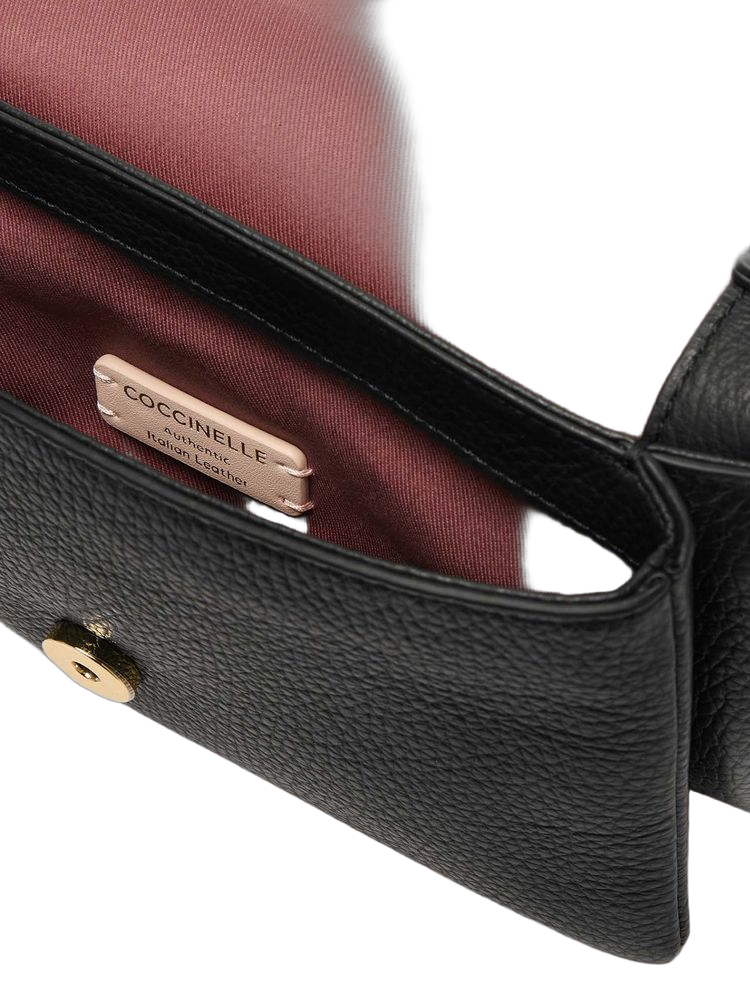 Coccinelle Dandy Mini Bag — Black
