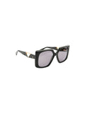 Hickmann HI9305 Oversized Acetate Sunglasses — Black