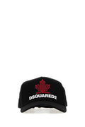 Dsquared2 BASEBALL Logo-Embroidered Cotton Baseball Cap — Black
