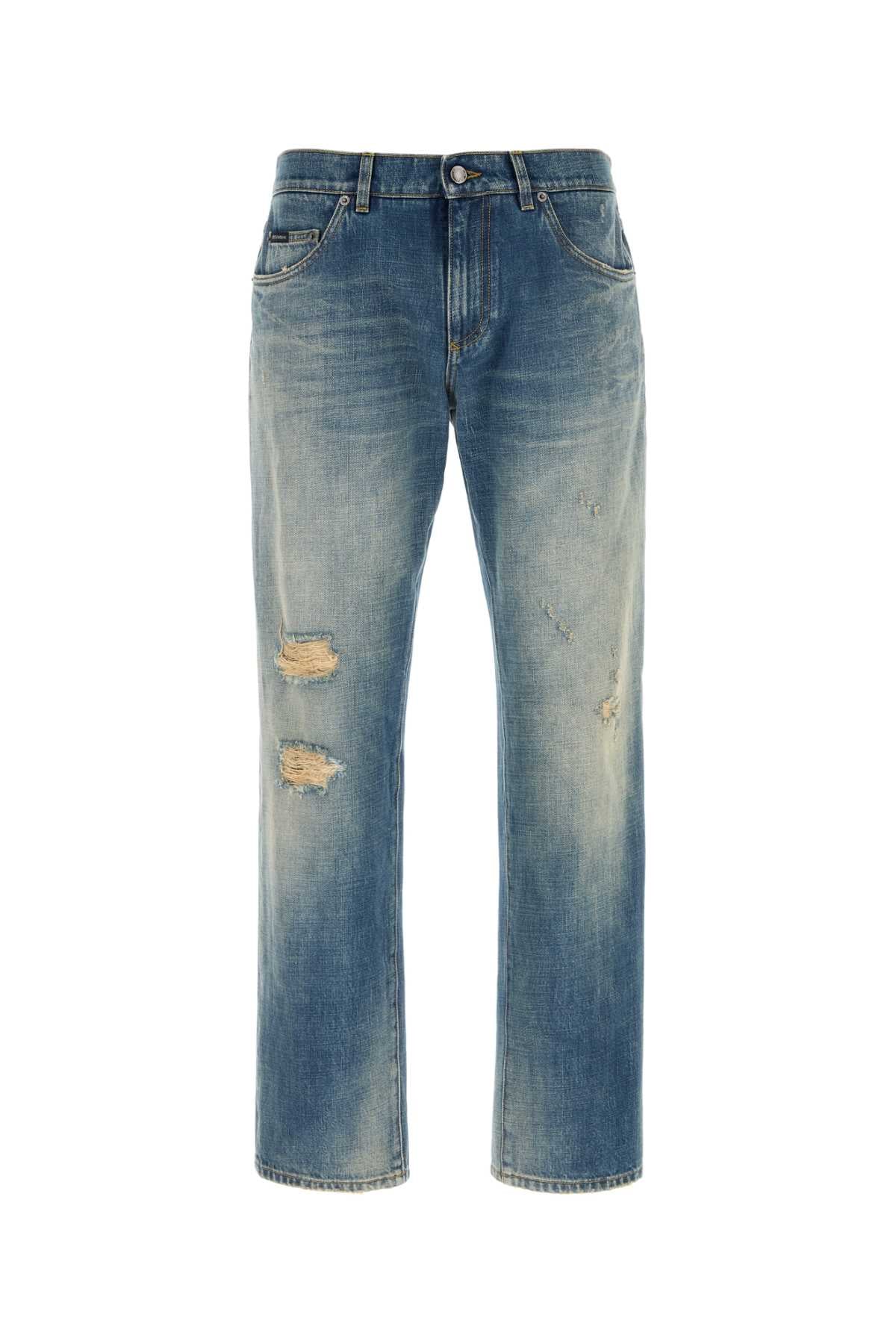 Dolce & Gabbana Kipash Jeans — Blue
