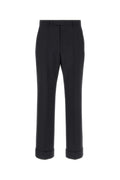 Valentino Garavani Virgin Wool Trousers — Navy