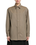 Studio Nicholson Oversized Shirt — Beige