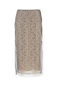 Fendi Lace Nylon Skirt — White