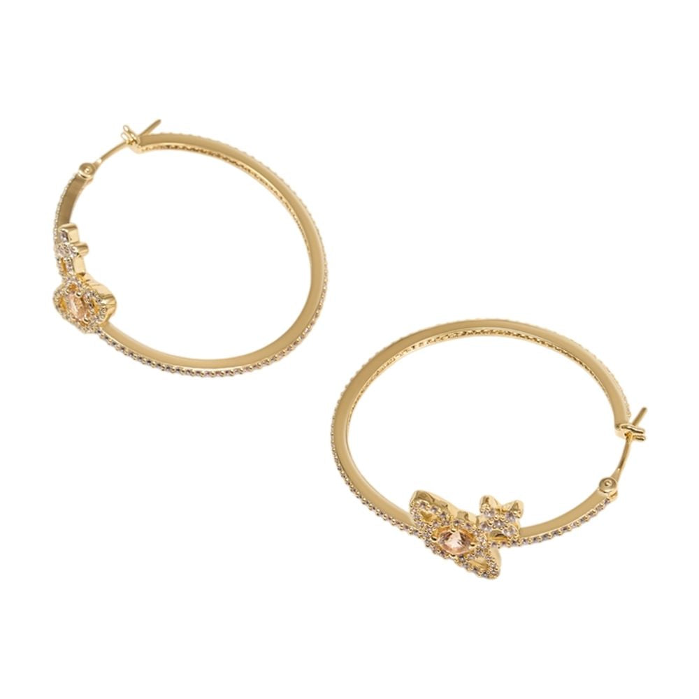 Vivienne Westwood Olympia Earrings — Gold