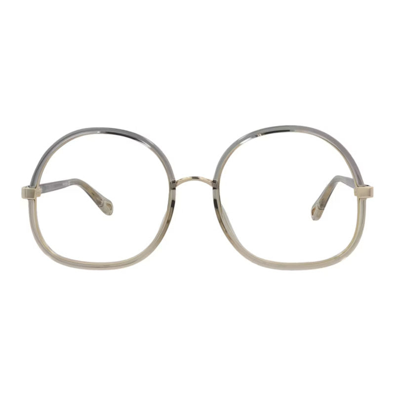 Chloé CH0032O002 Round Acetate Eyeglasses — Brown