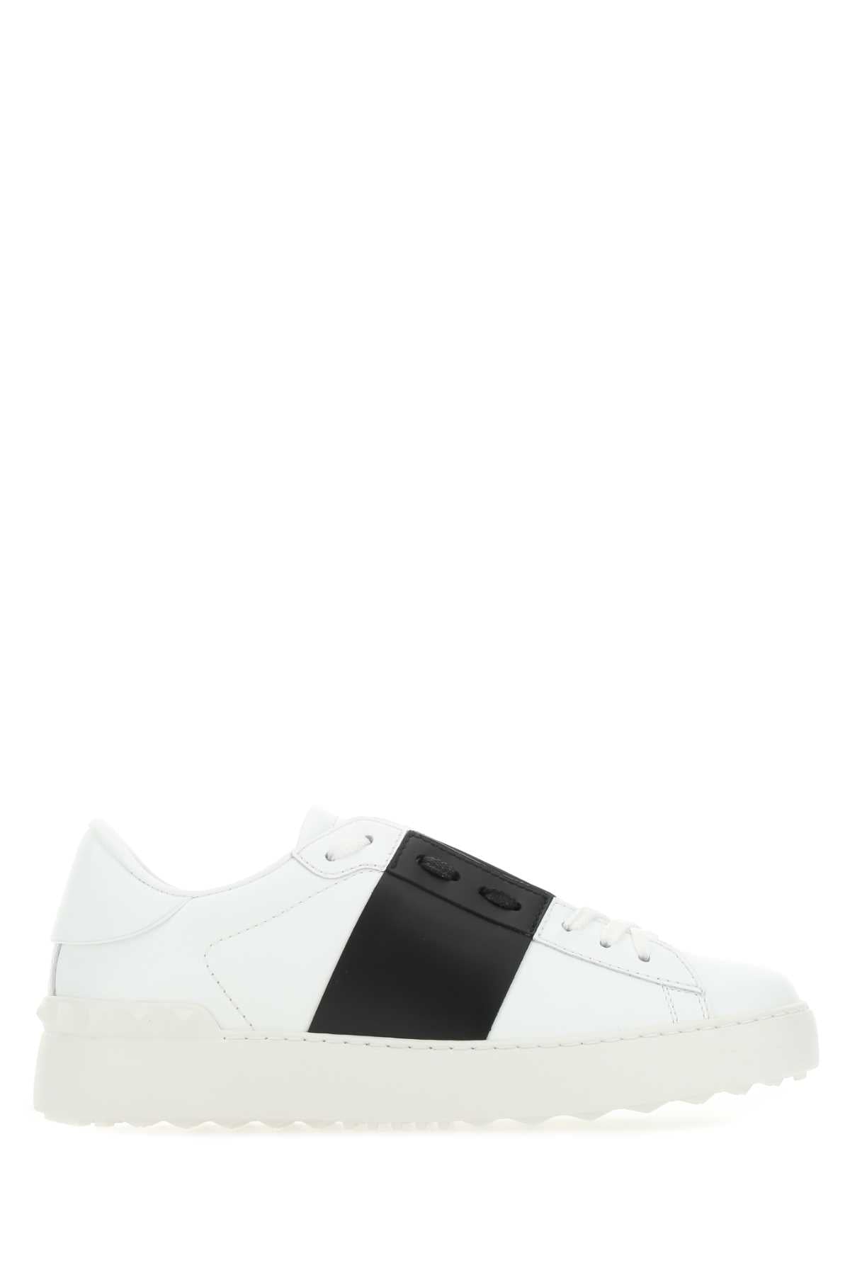 Valentino Garavani Leather Low-Top Sneaker — White