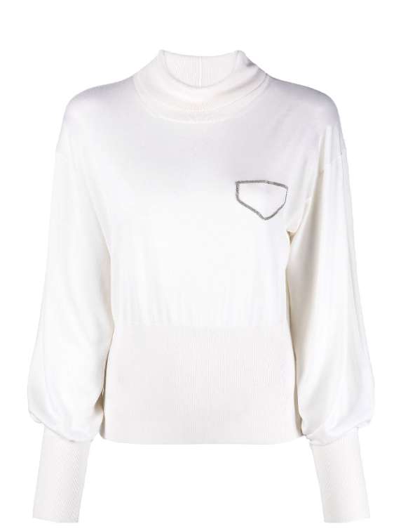 Fabiana Filippi AW22 Sweater — White