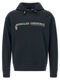 Moncler Grenoble Cotton Jersey Hoodie — Navy