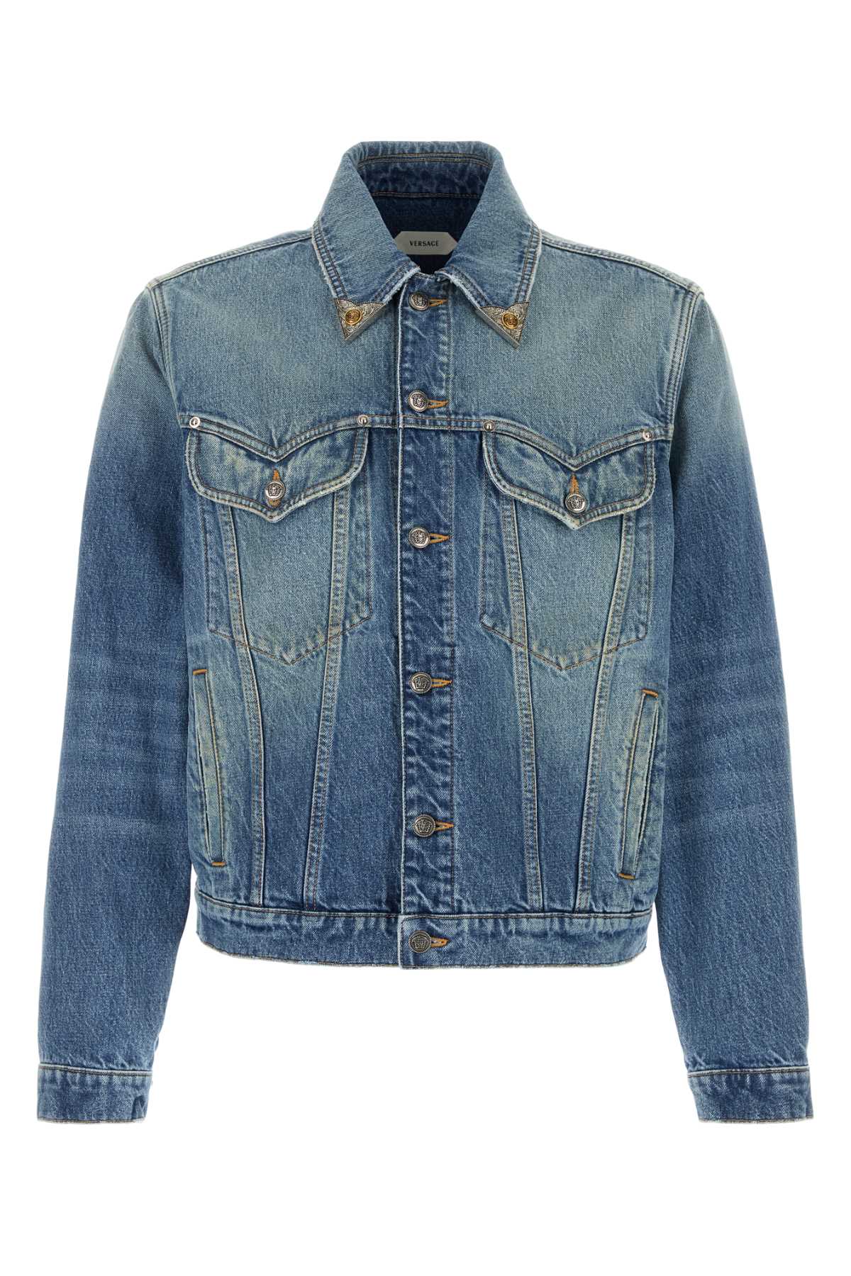 Versace Classic Denim Jacket — Blue