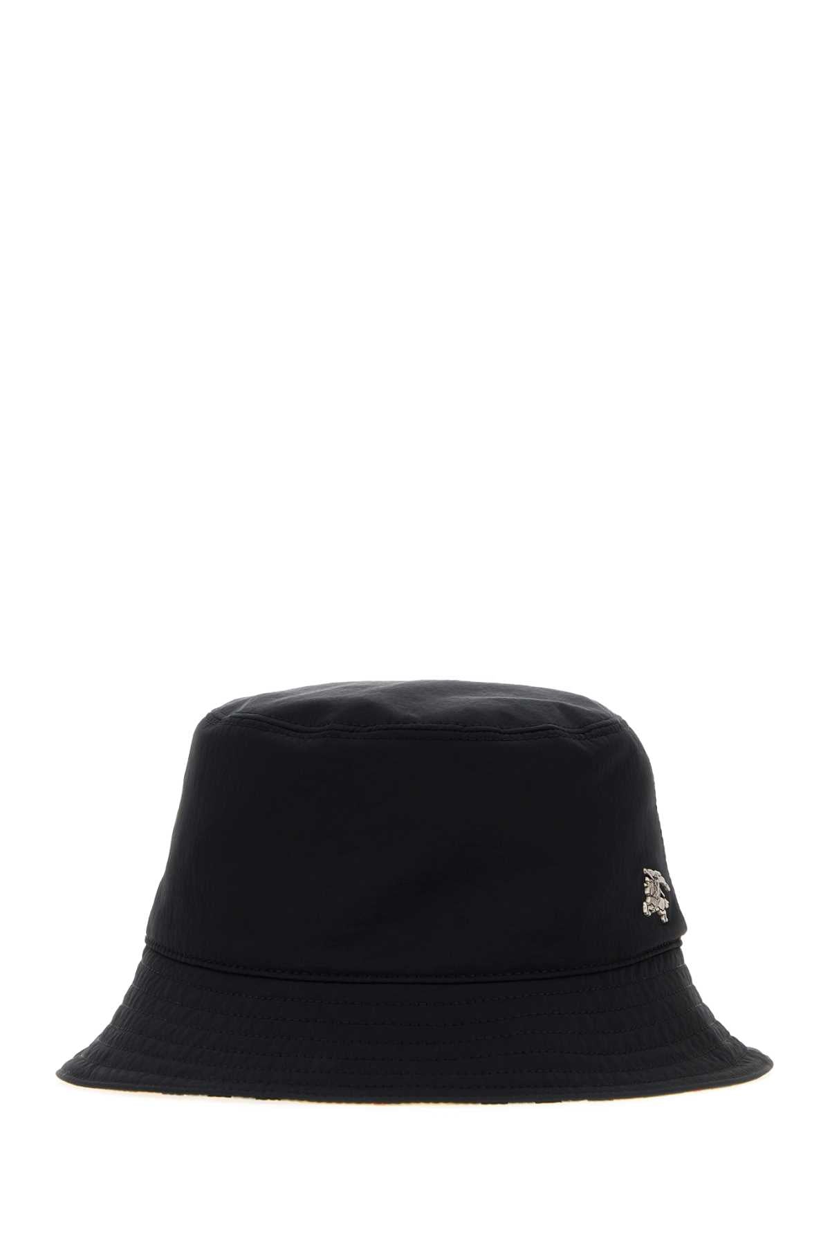 Burberry A:MH Nylon Bucket Hat — Black