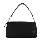 AMI Paris Shoulder Bag — Black