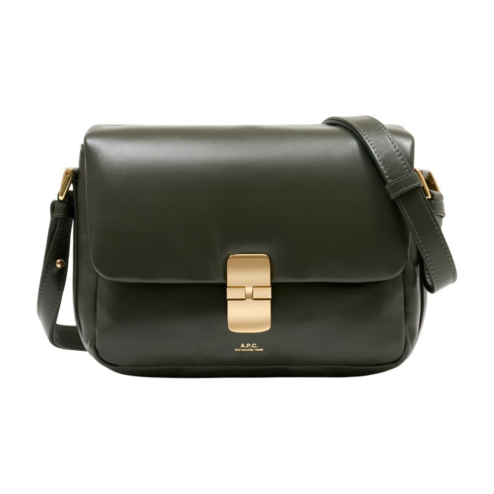 A.P.C. Grace Crossbody Bag — Khaki